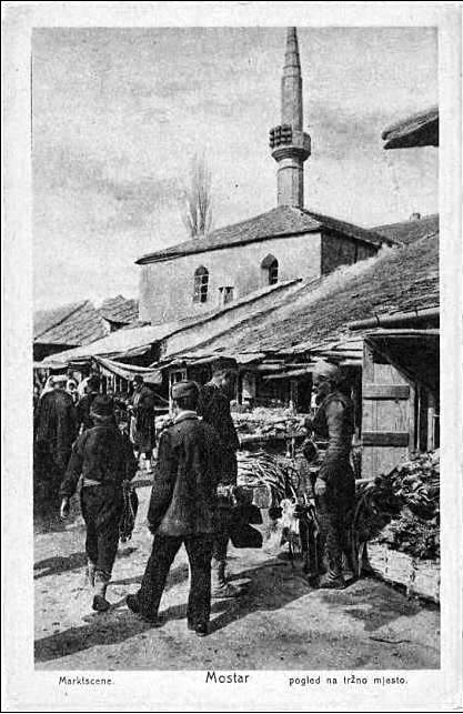 Priječka čaršija (Pogled na tržno mjesto) 1910-tih 3